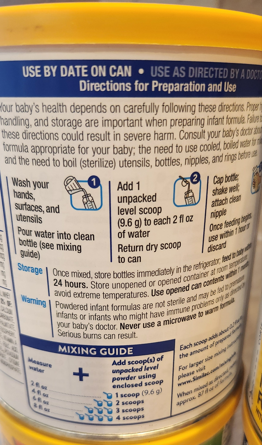 Similac NeoSure Powder Infant Formula is designed specifically for babies born prematurely 13.1oz. Can
