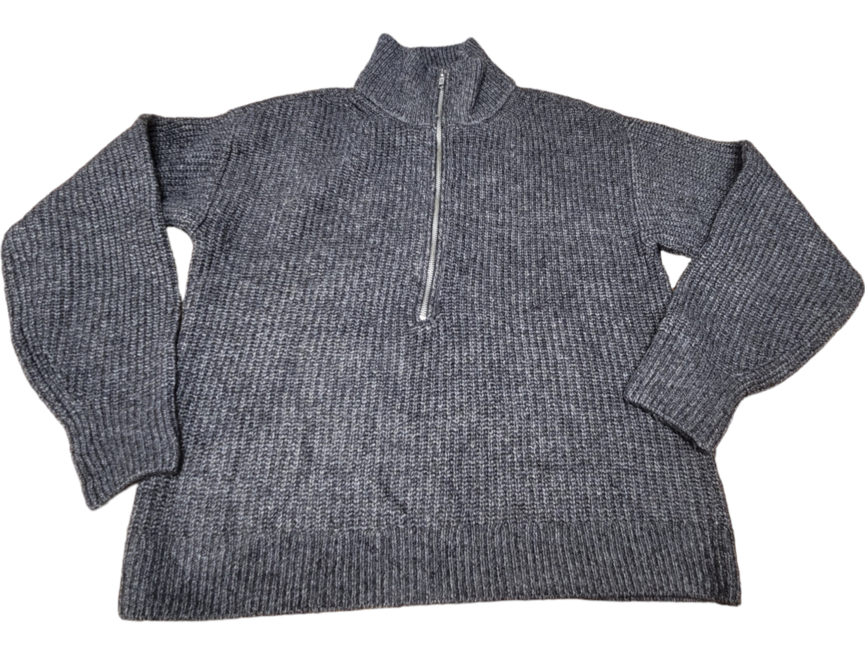 Vince Camuto Women's Half-Zip Pullover Ribbed Knit Fashion Sweater MSRP $79.00