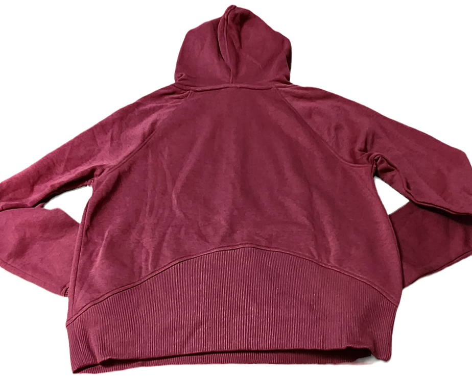 Members Mark Women's Ribbed Half Zip Hoodie With Kangaroo Pocket