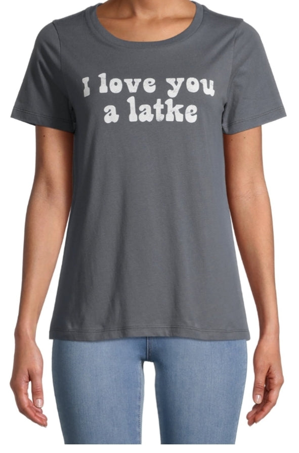 Gray by Grayson Social Women's Hanukkah Short Sleeve Graphic T-Shirt