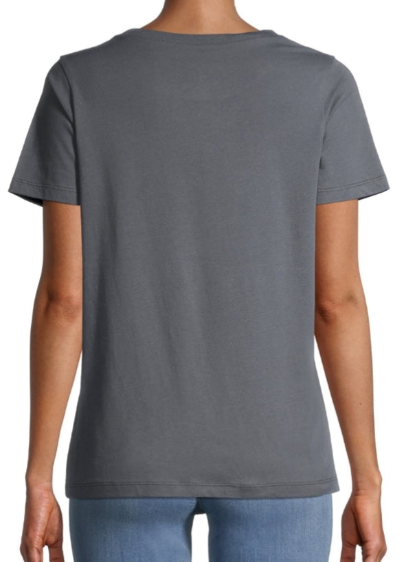 Gray by Grayson Social Women's Hanukkah Short Sleeve Graphic T-Shirt