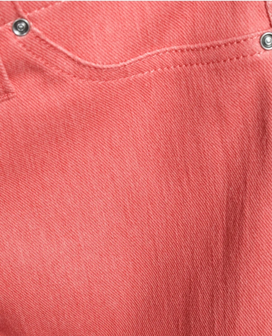 Time and Tru Women's Coral Bisque Heather Stretch Fitted Capri Jegging Small 4-6