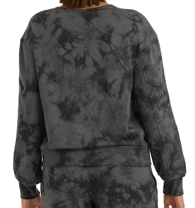 Member's Mark Women's Relaxed Fit Dropped Shoulder Tie Dye Sweatshirt