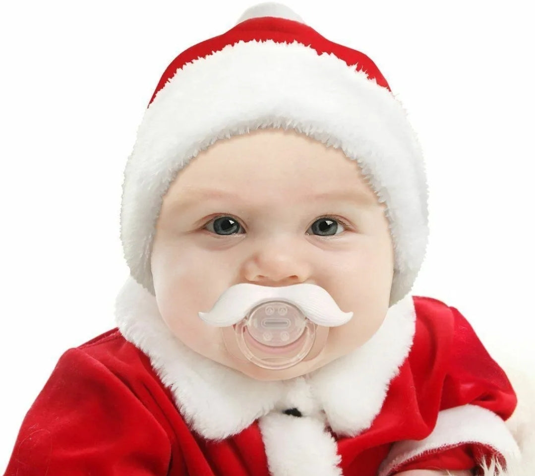 Baby mustache fashion pacifier