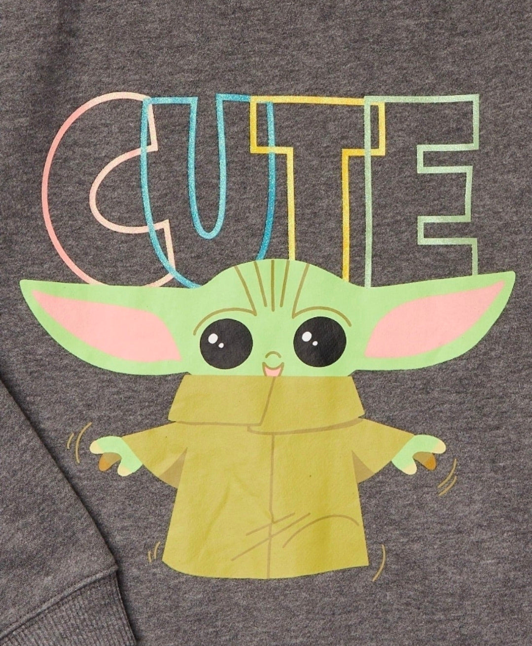 Star Wars Girls Grogu Sweatshirt, Size XL (14/16)