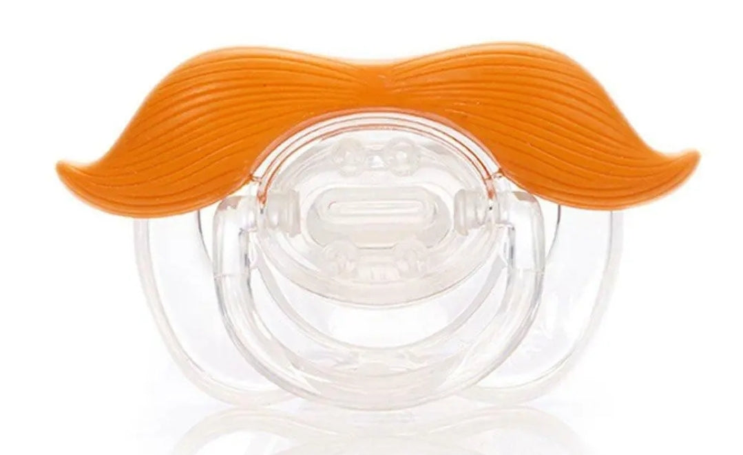 Mustachifier The Gentleman Mustache Pacifier Funny Baby Silicone Binkie