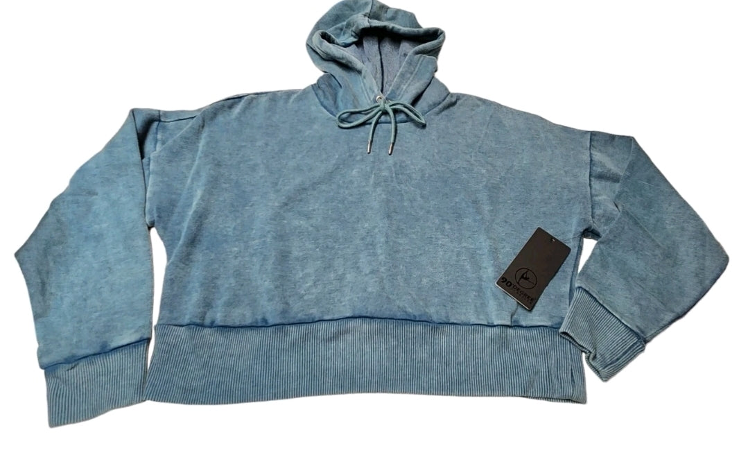 90 degree by reflex Vintage Teal Hoodie