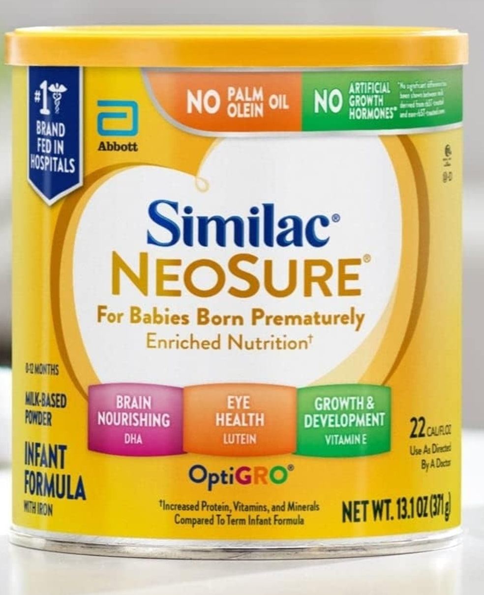 Similac NeoSure Powder Infant Formula is designed specifically for babies born prematurely 13.1oz. Can