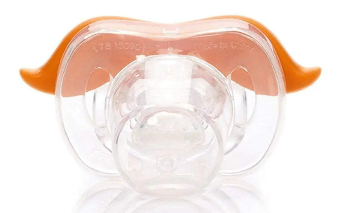 Mustachifier The Gentleman Mustache Pacifier Funny Baby Silicone Binkie